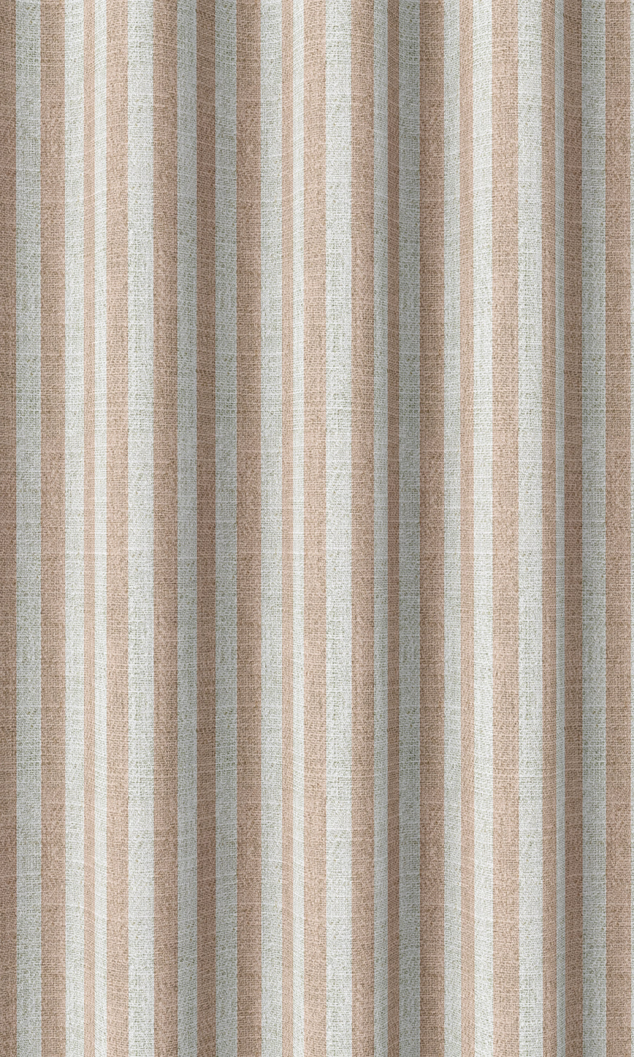 Modern Striped Print Home Décor Fabric By the Yard (Pink/ White)