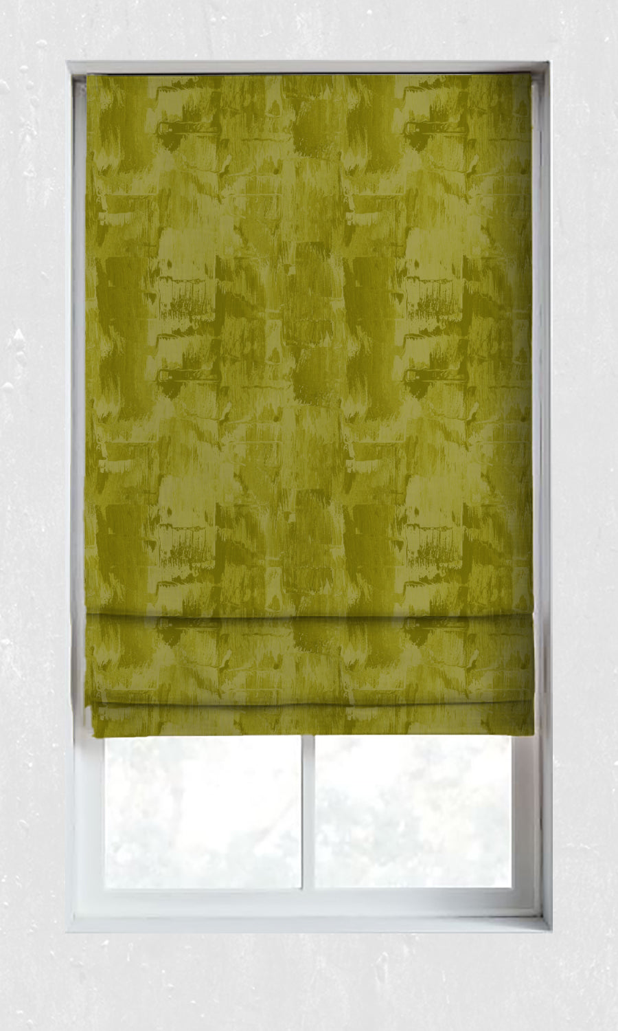 Dimout Striped Home Décor Fabric By the Yard (Pear Green/ Moss)