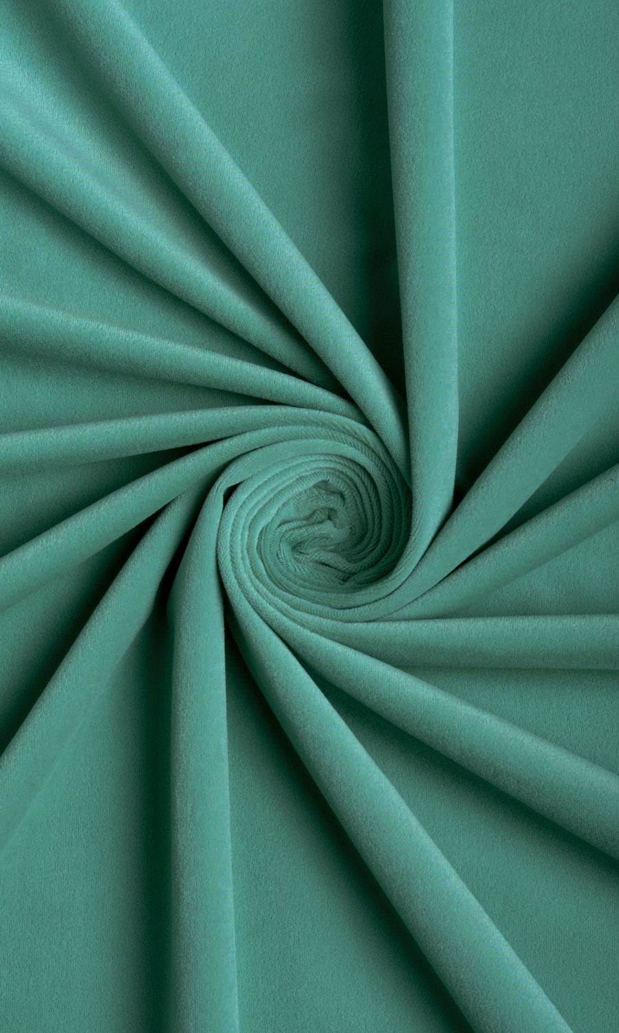 Velvet Home Décor Fabric By the Yard (Green/ Blue)
