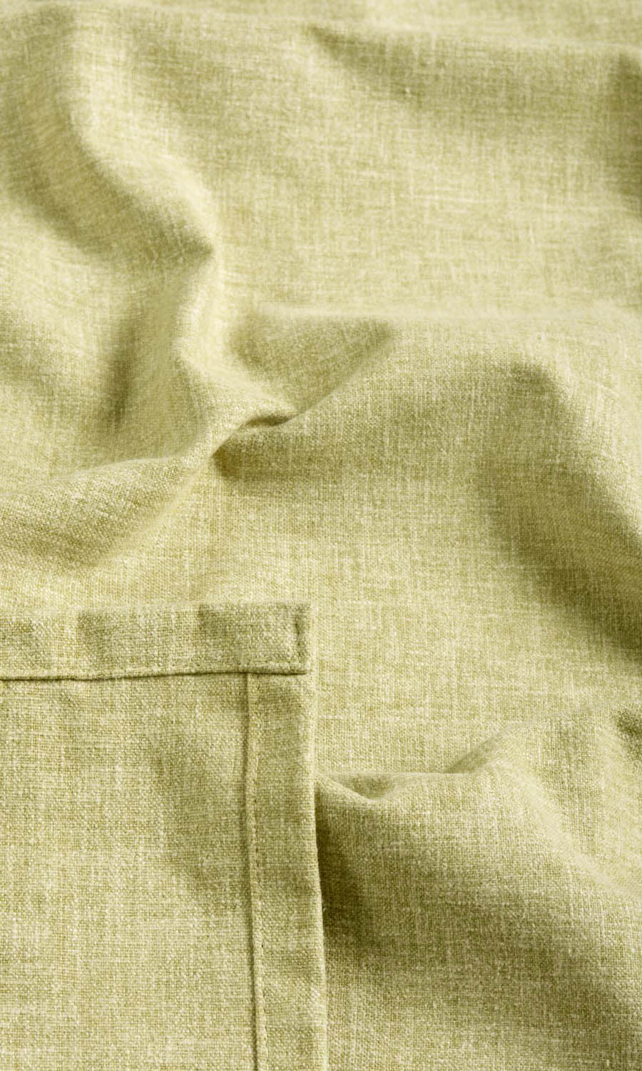 Poly-Cotton Fabric By the Yard for Curtains & Drapes (Pale Olive)