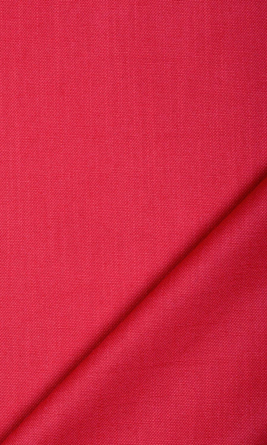 Plain Fabric Sample for Roman Blinds & Shades (Raspberry Red)