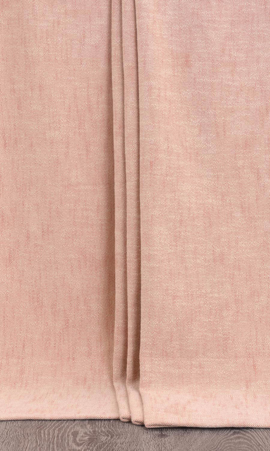Plain Cotton Window Treatments Fabric By the Yard (Coral Red)