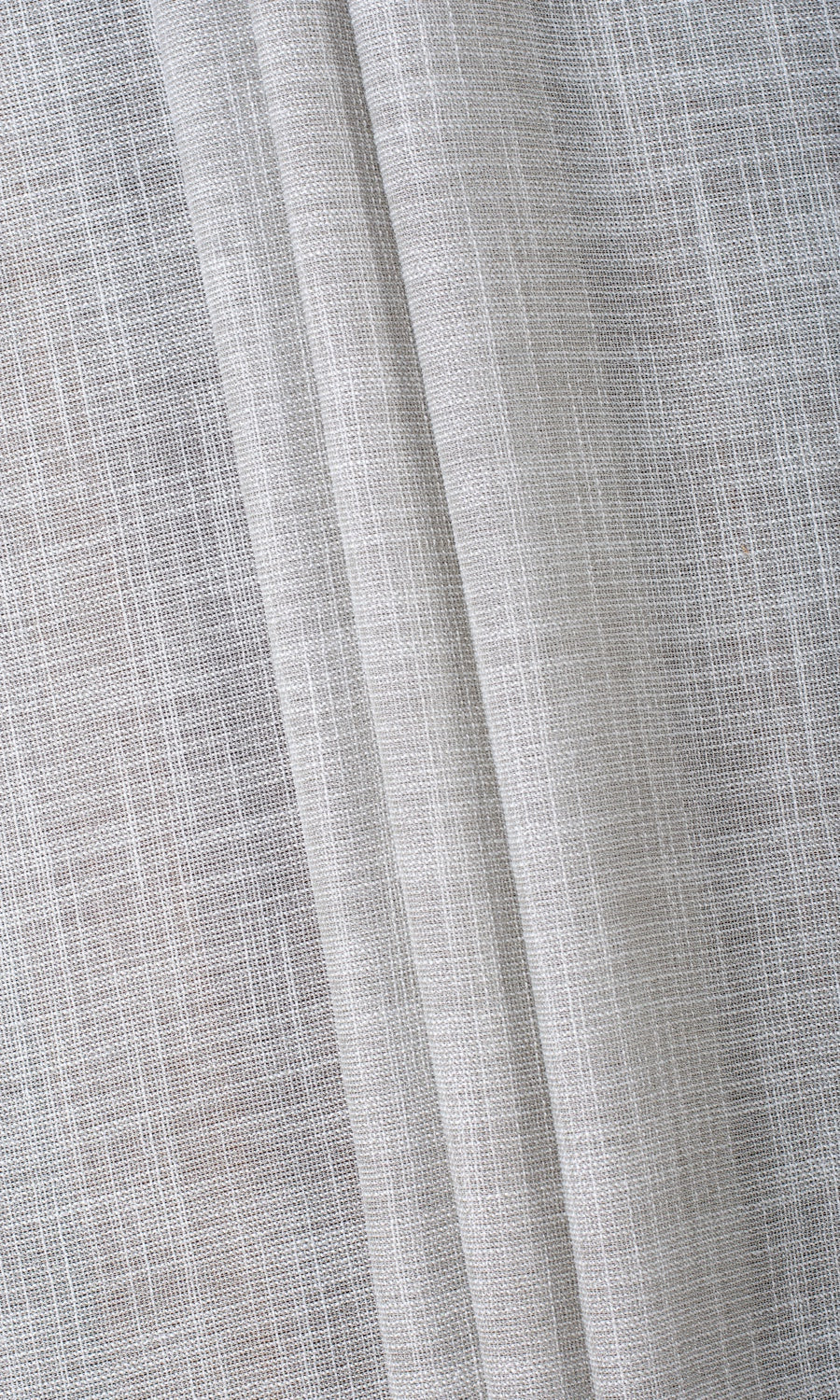 Textured Sheer Free Fabric Material Sample (Smoke Gray)