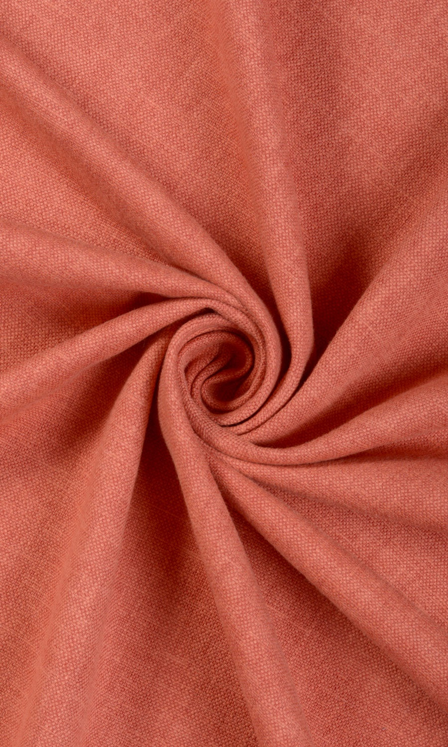 Linen-Blend Home Décor Fabric By the Yard (Orange)