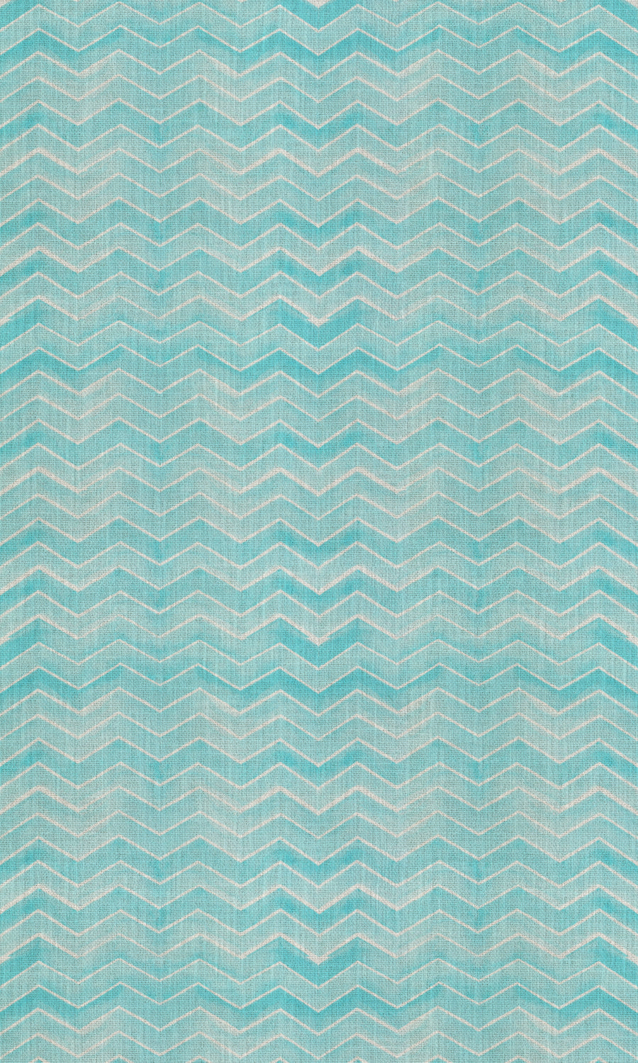 Chevron Print Free Fabric Material Sample (Eggshell White/ Blue)