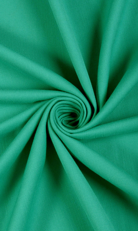 Poly-Cotton Roman Shades (Green)