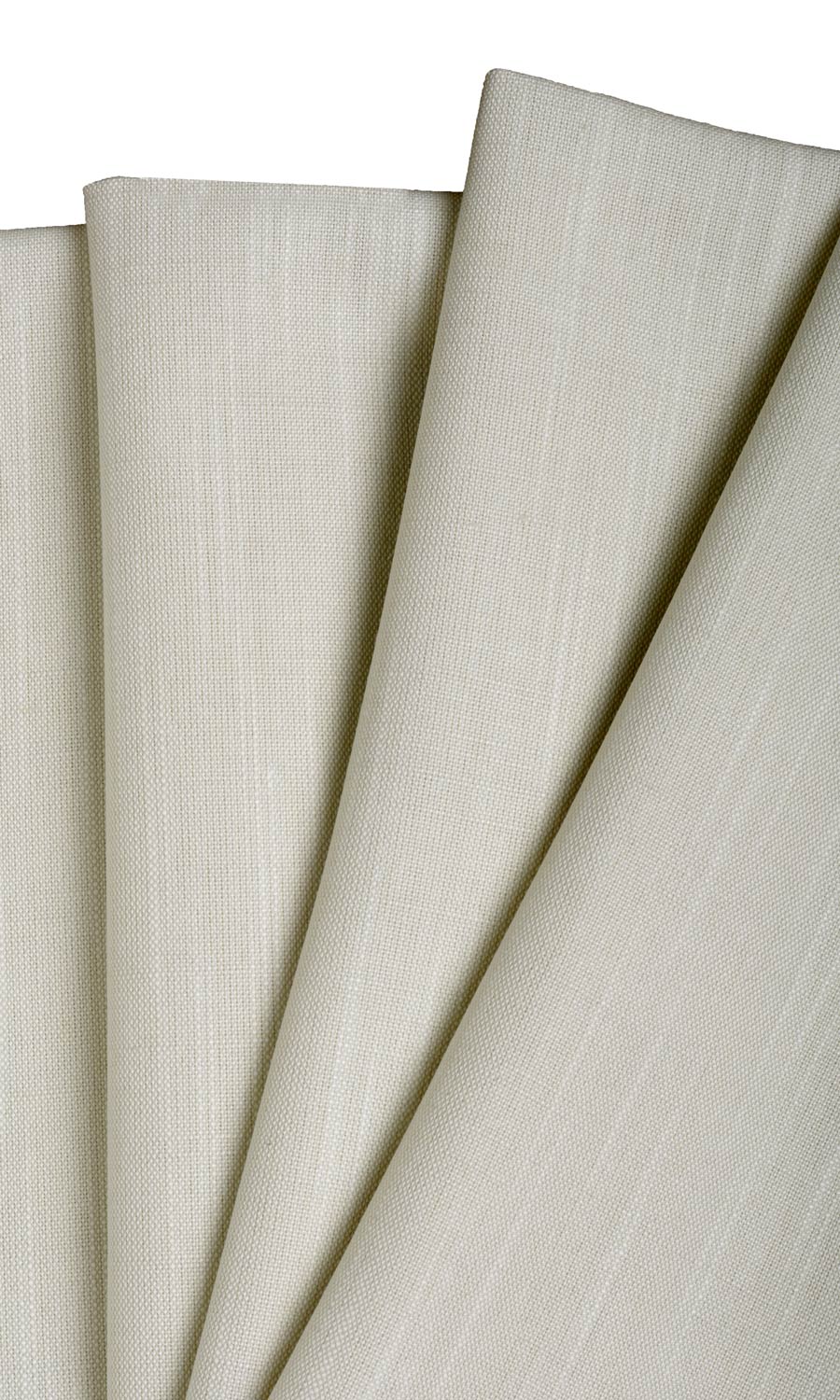 Plain Linen Texture Home Décor Fabric By the Yard (Pale Grey)