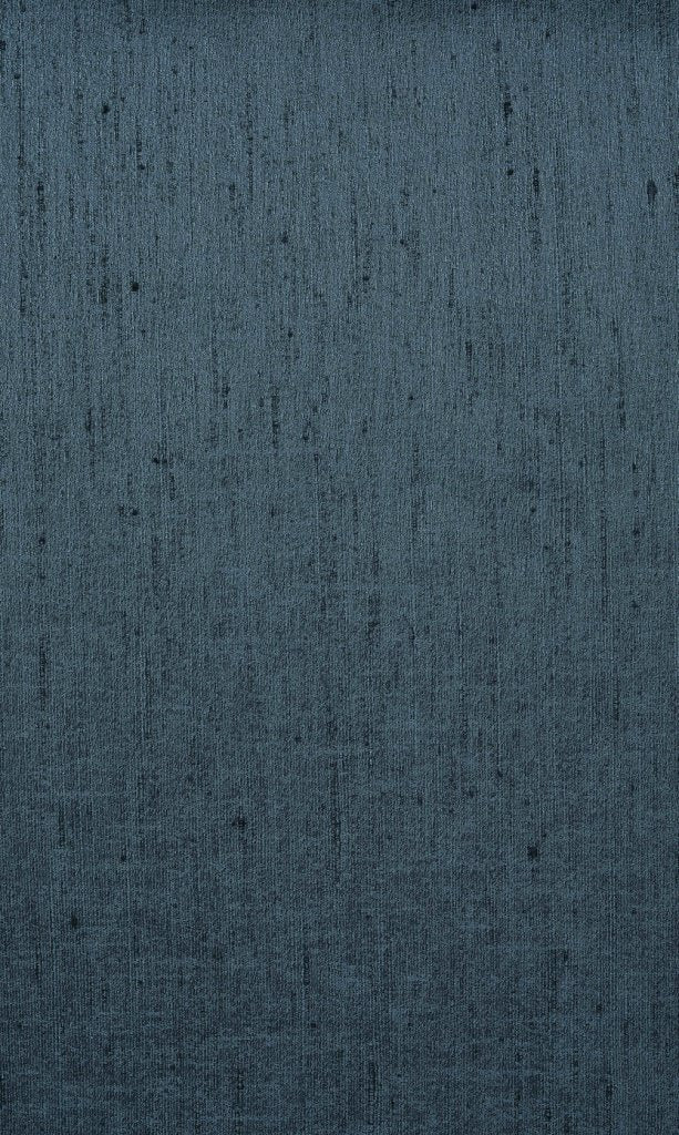 Silk Blend Home Textile Fabric Material By the Yard (Navy Blue)