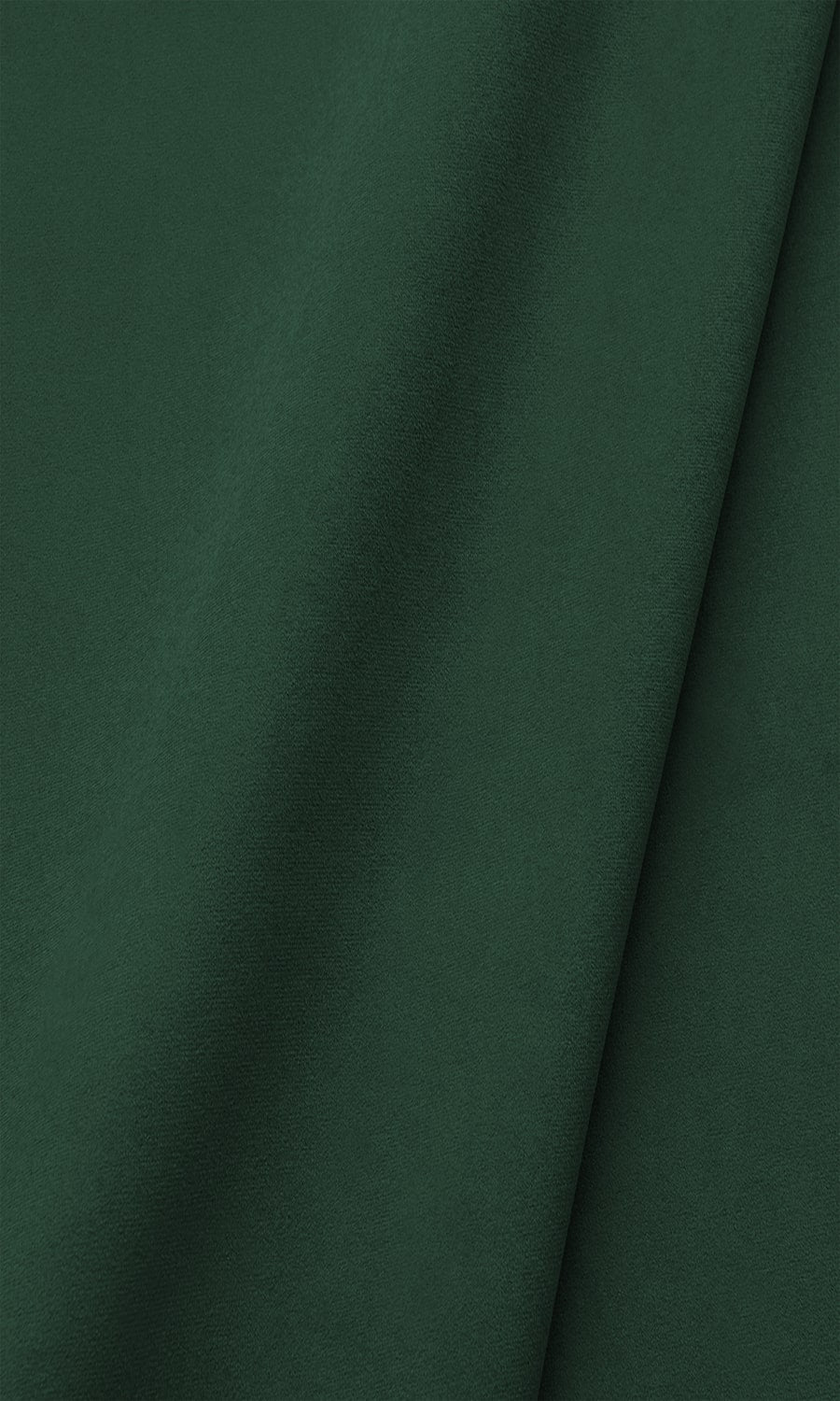 Velvet Window Treatments Fabric Sample (Emerald Green)