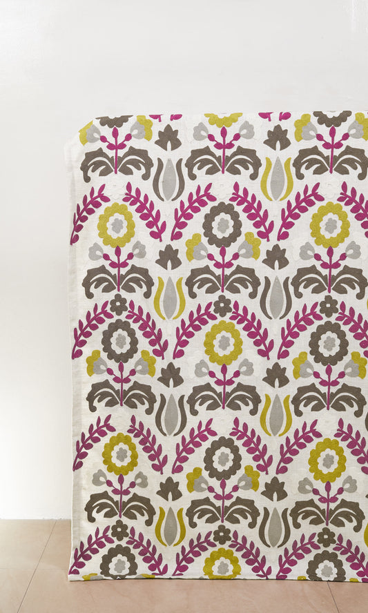Floral Shades (White/ Magenta/ Gray/ Green)