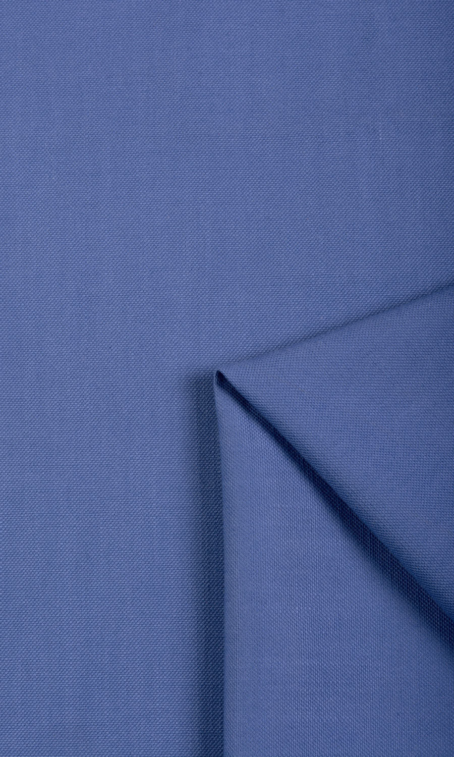 Cotton Blend Window Treatments Fabric By the Yard (Periwinkle Blue)