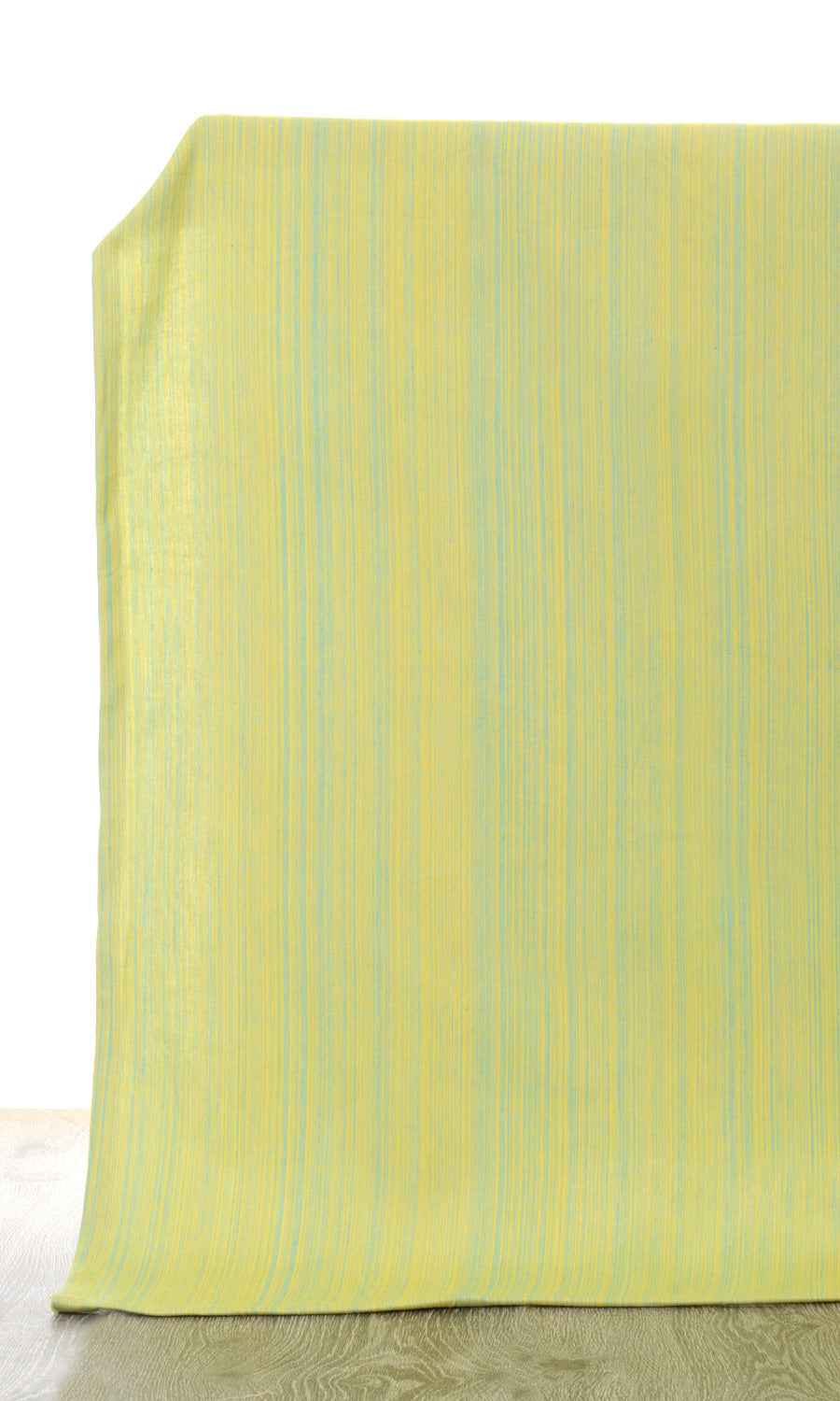 Cotton Home Décor Fabric By the Yard (Yellow/ Light Green)