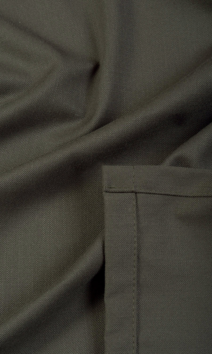 Linen Rich Window Treatments Fabric By the Yard (Charcoal Grey)