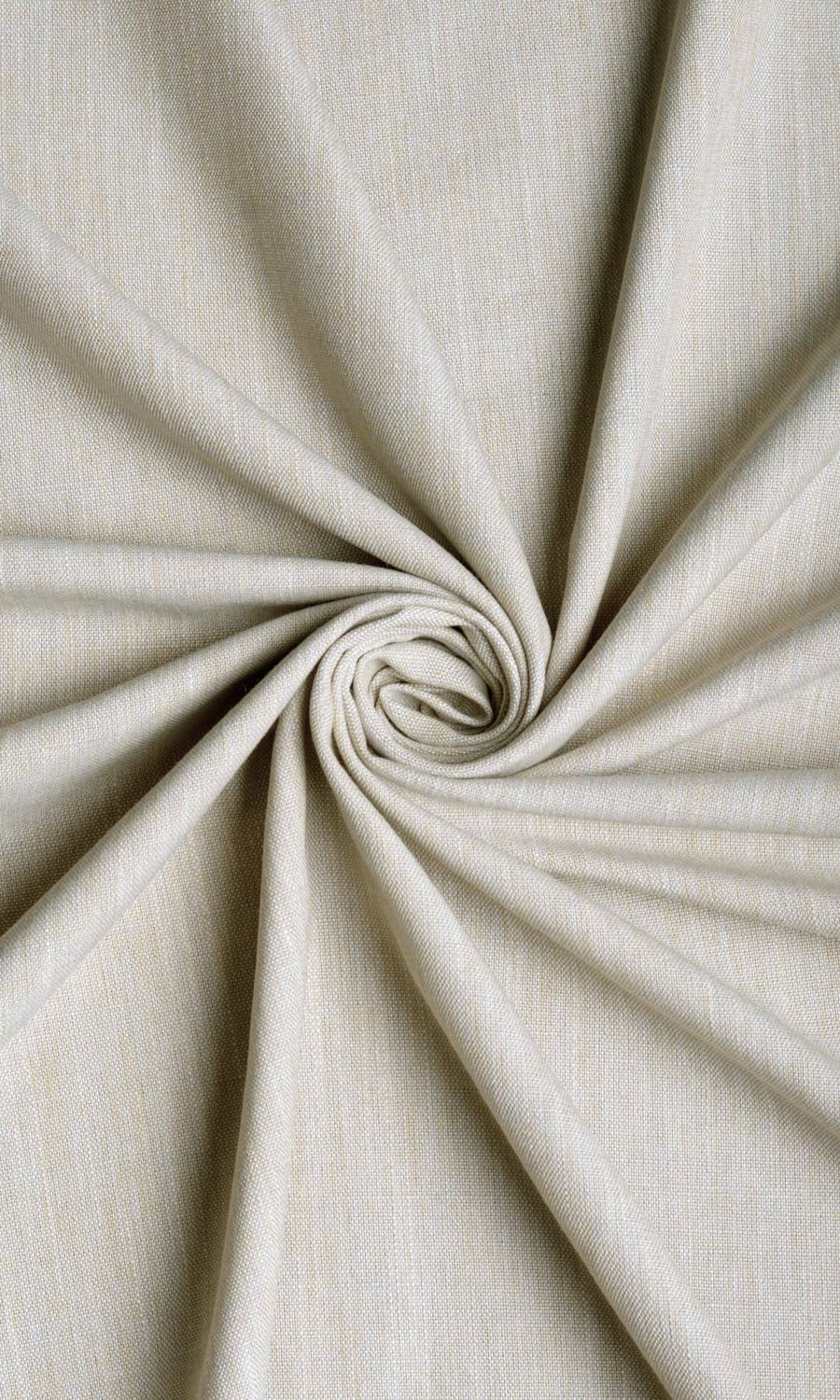 Plain Linen Texture Home Décor Fabric By the Yard (Pale Grey/ Ivory)