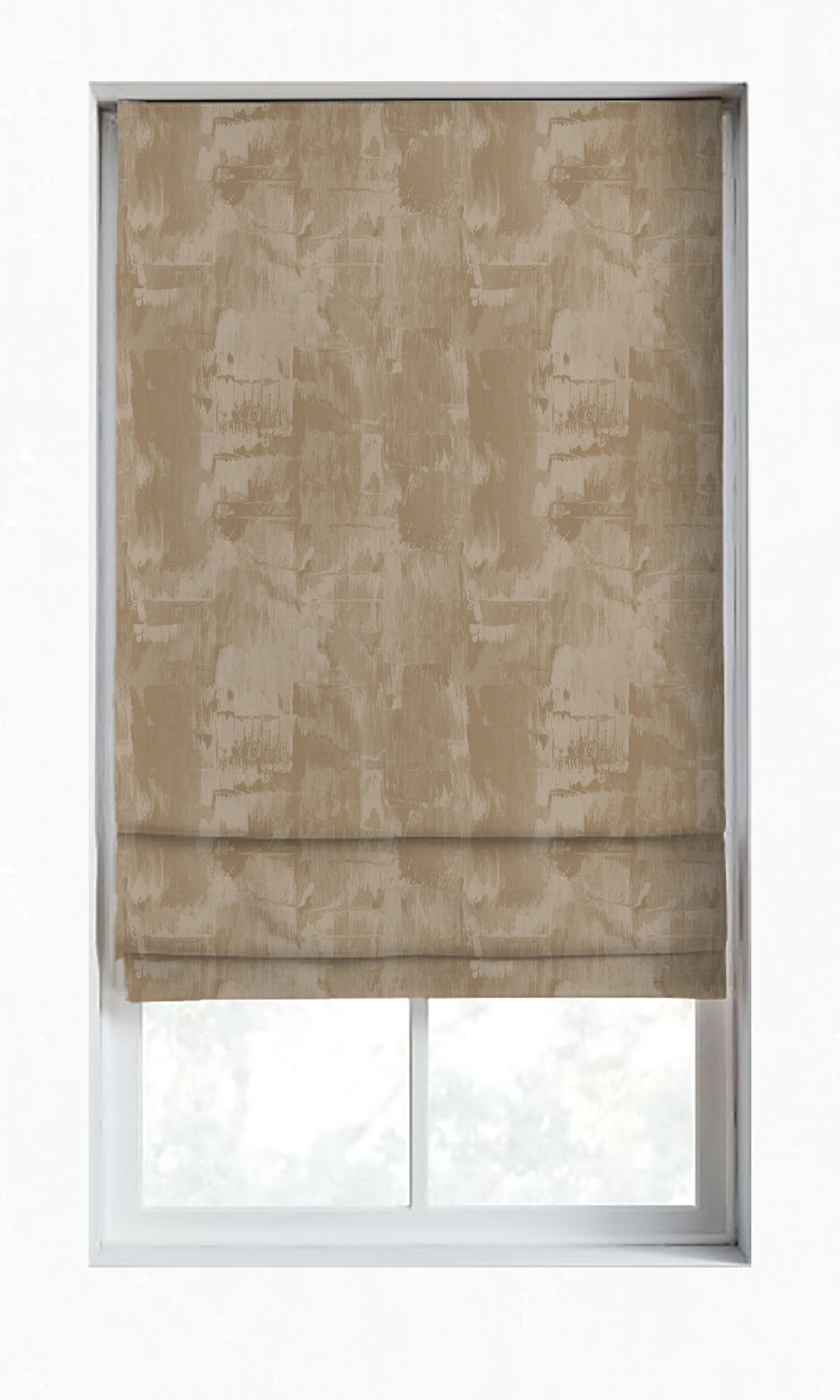 Modern Striped Home Décor Fabric By the Yard (Brown/ Beige)