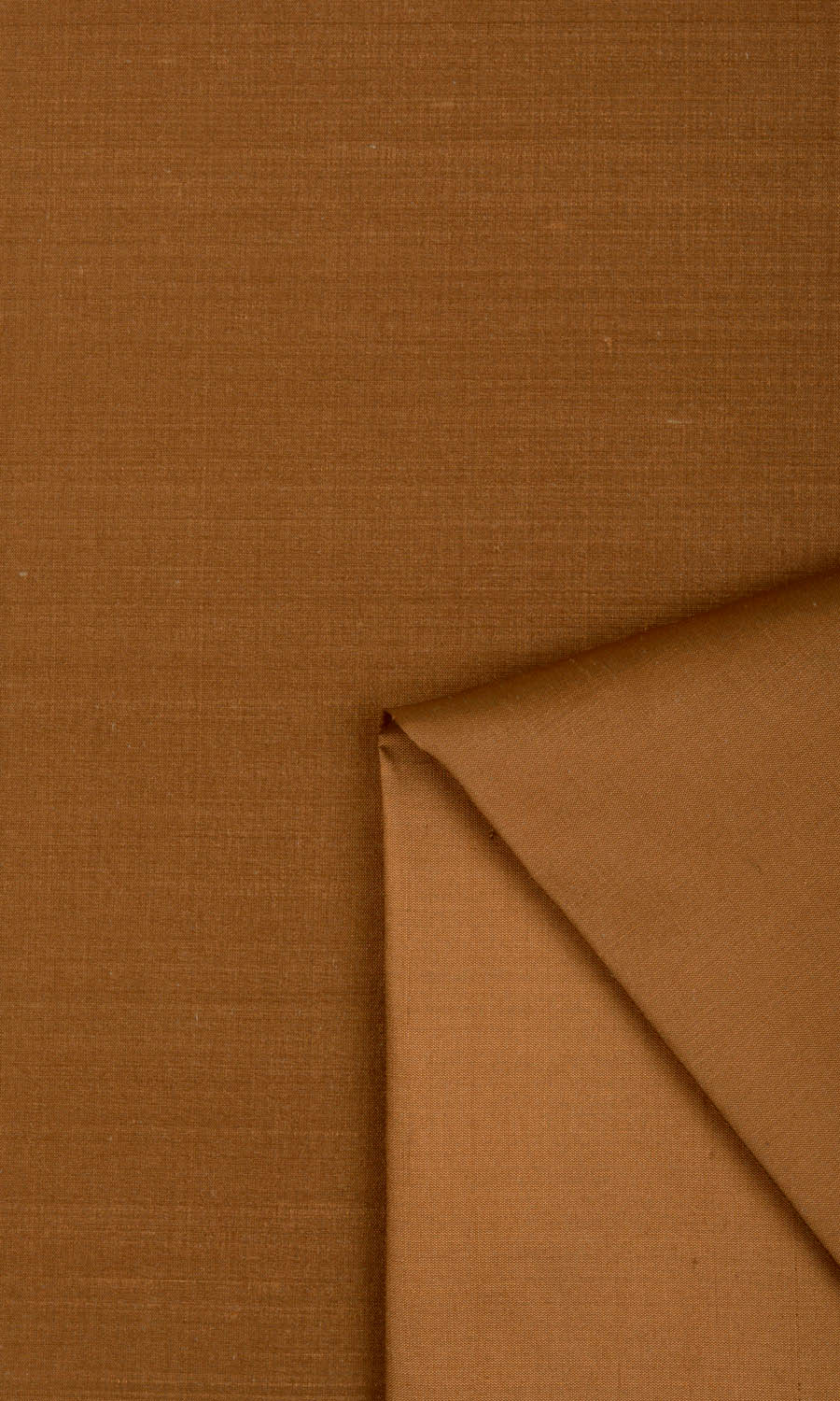 Shantung Silk Fabric Sample for Roman Blinds & Shades (Bronzy Orange)