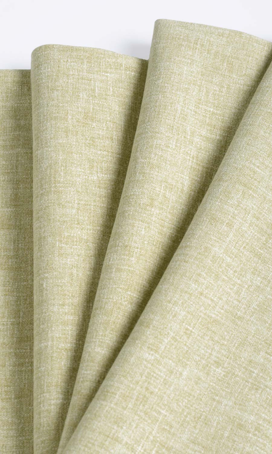 Poly-Cotton Blend Window Treatments Fabric By the Yard (Pale Green)