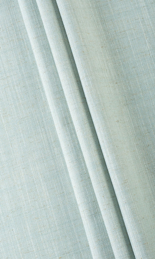 Plain Linen-Blend Home Décor Fabric By the Yard (Powder Blue)