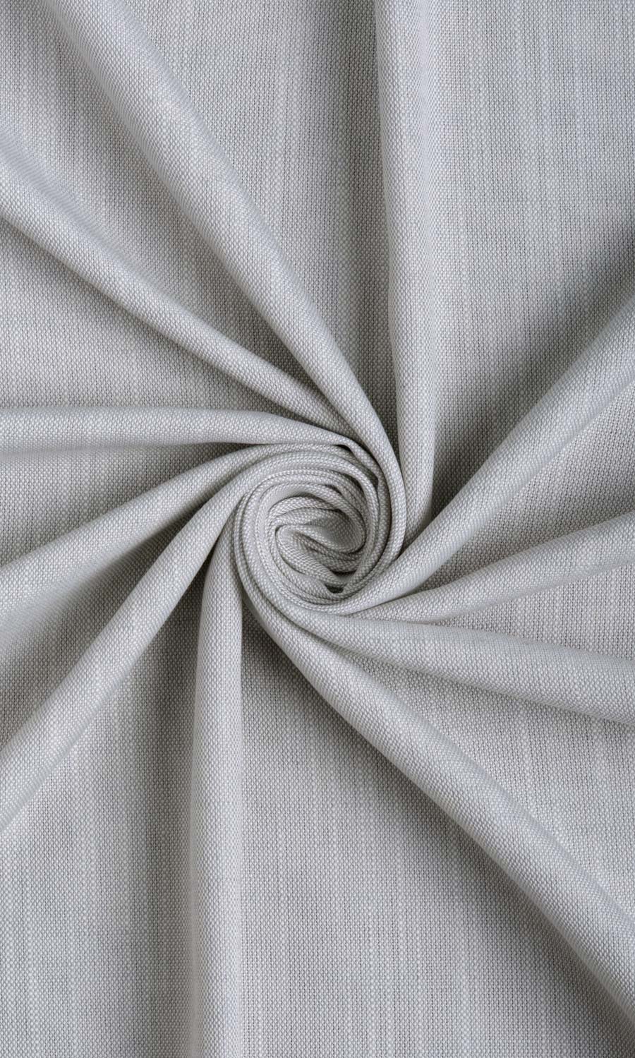Plain Linen Texture Home Décor Fabric By the Yard (Silver Grey)