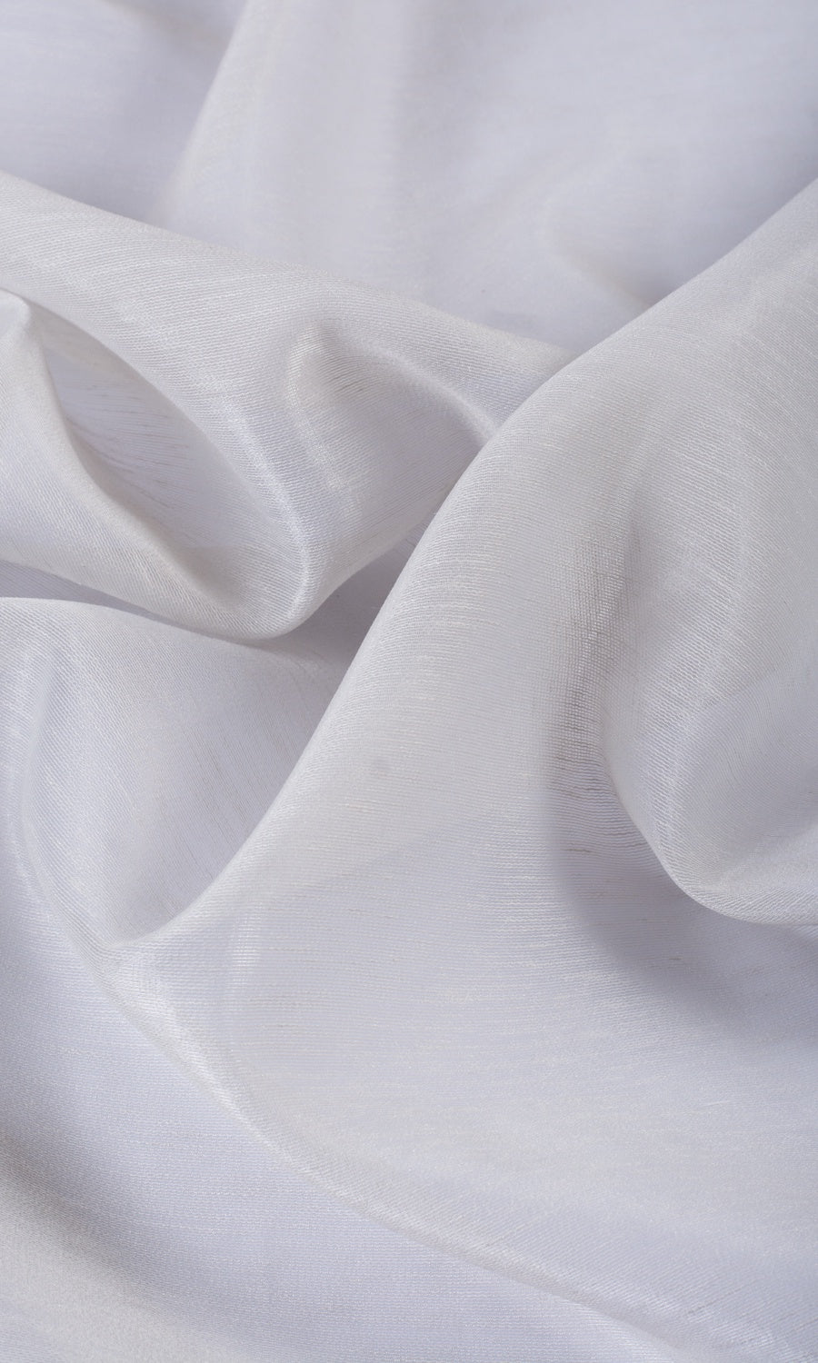 Plain Sheer Fabric Material By the Yard (Light Grey)