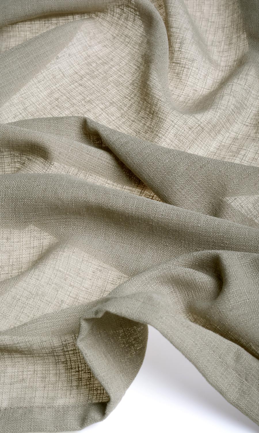 Sheer Home Textile Fabric Material By the Yard (Taupe Grey)