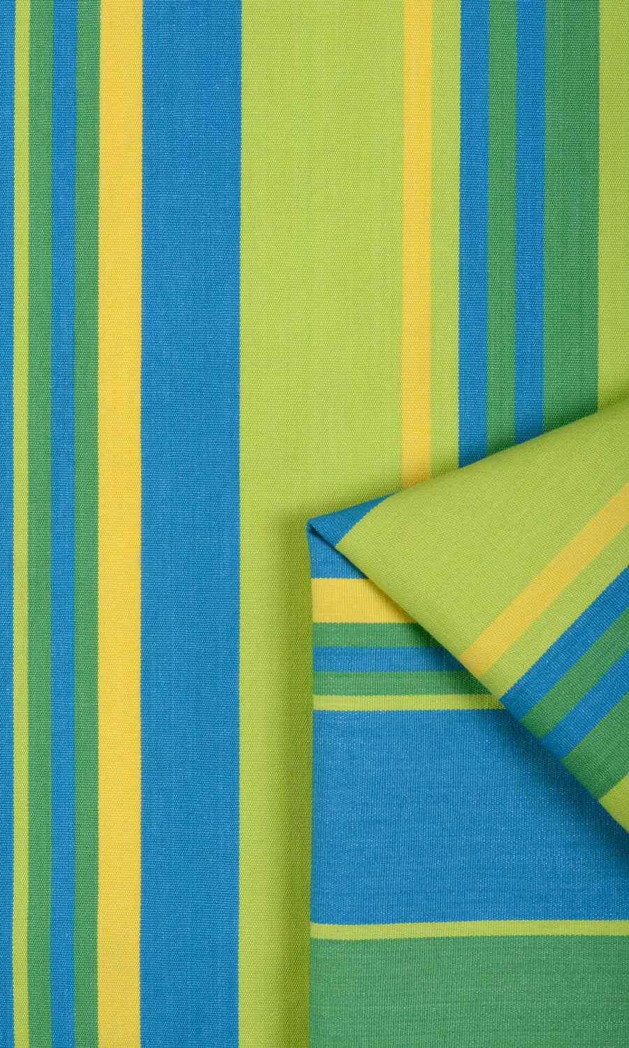 Cotton Window Treatments Fabric By the Yard (Blue/ Green)