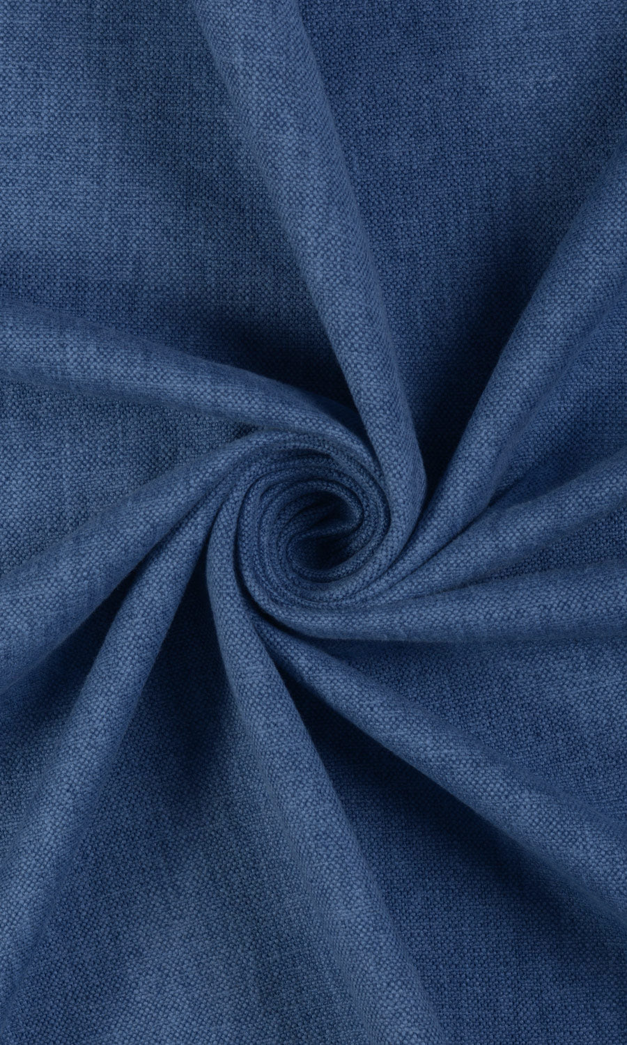 Linen-Blend Fabric Material By the Yard (Blue)