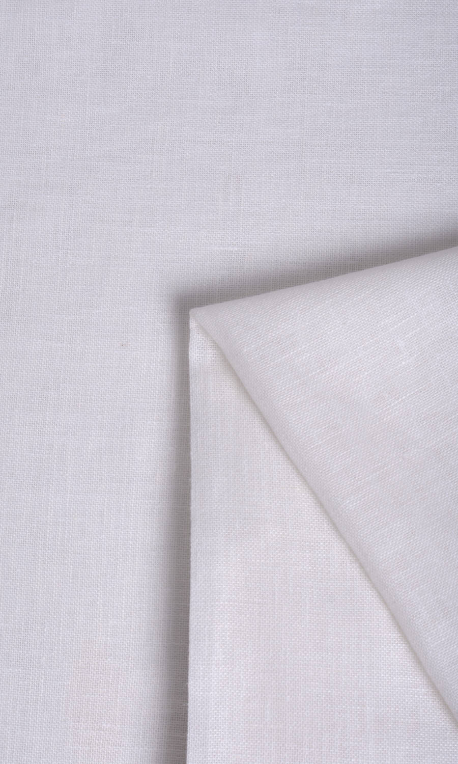 Sheer Home Textile Fabric Material Sample (White/ Ivory)