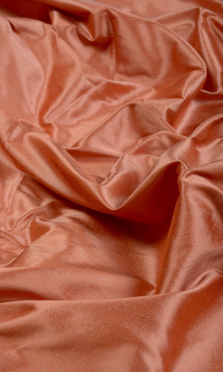 Shantung Silk Home Textile Fabric Material By the Yard (Orange)