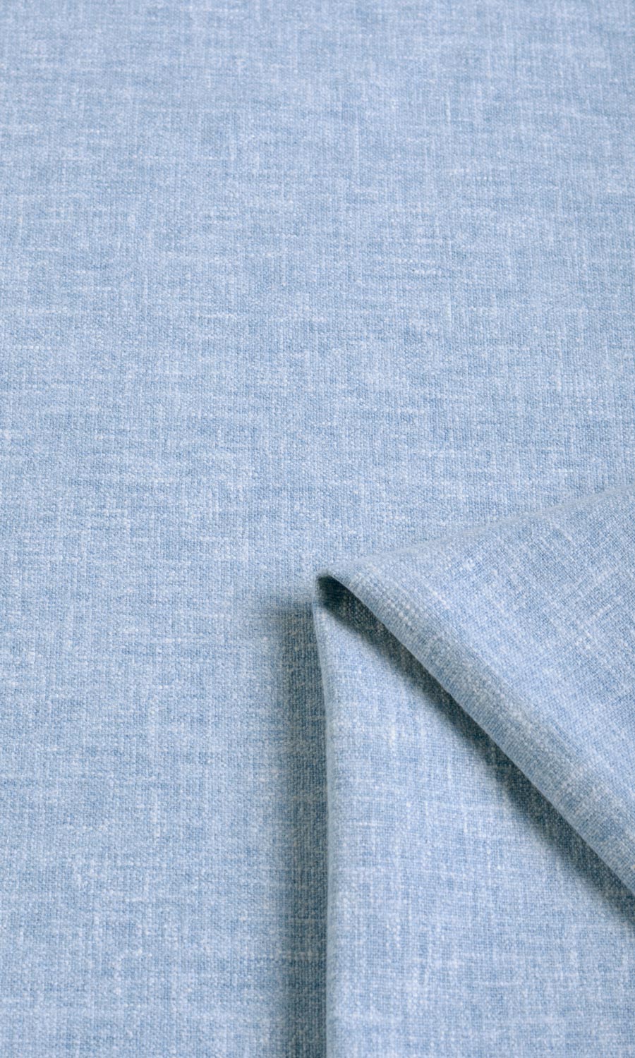 Poly-Cotton Blend Free Fabric Material Sample (Blue)