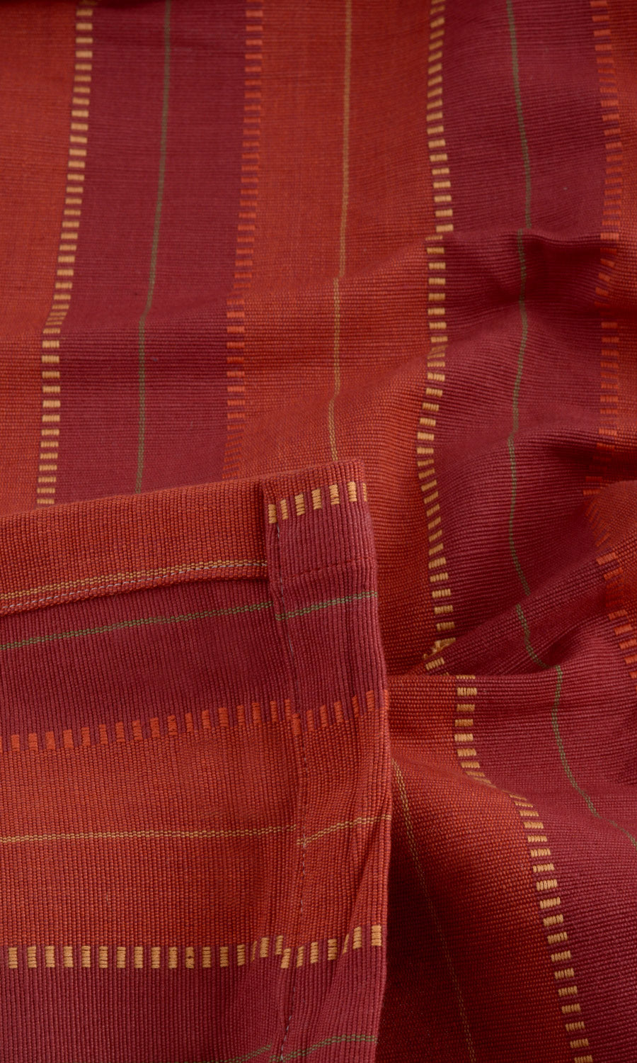 Cotton Free Fabric Material Sample (Red)