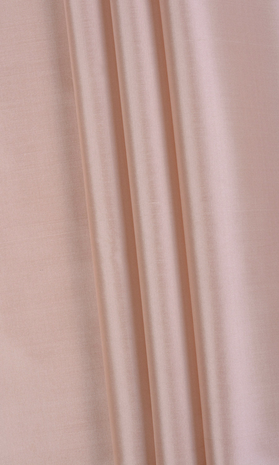 Shantung Silk Fabric By the Yard for Curtains & Drapes (Blush Pink/ Peach)