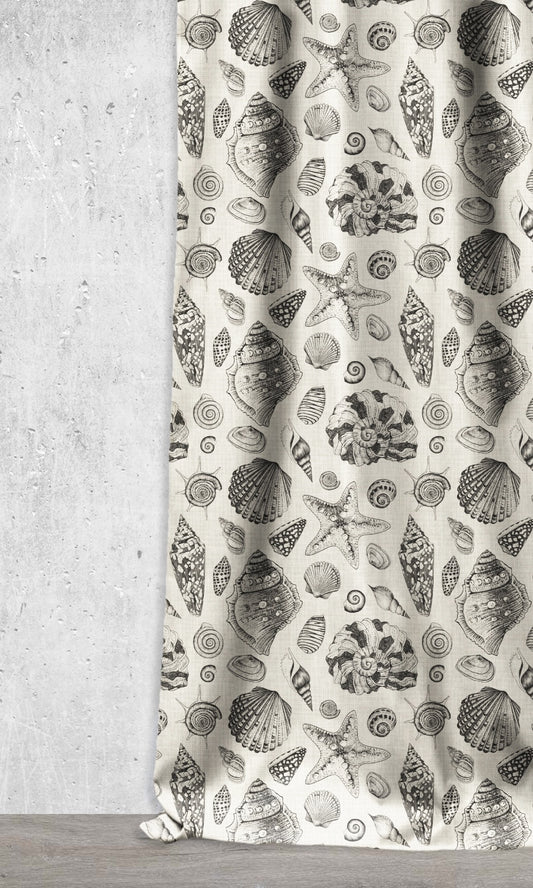 Coastal Theme Shades (Black/ Milky White)