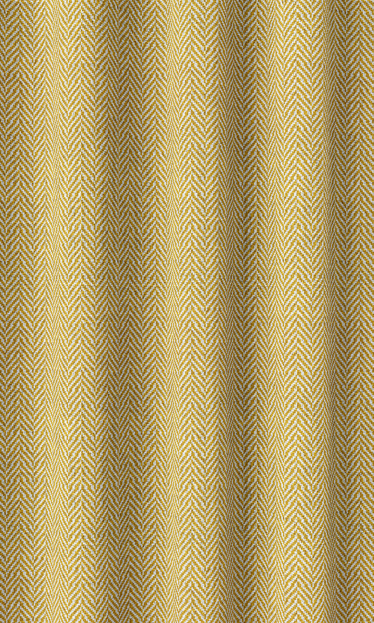 Herringbone Blinds (Deep Yellow/ White)