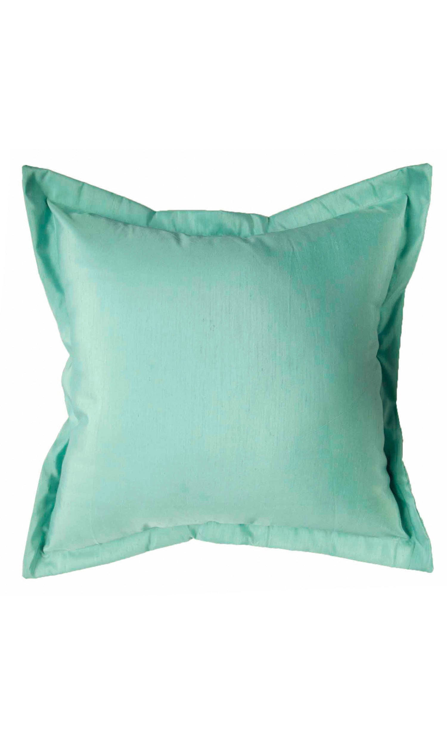 Faux Silk Free Fabric Material Sample (Seagreen Blue)