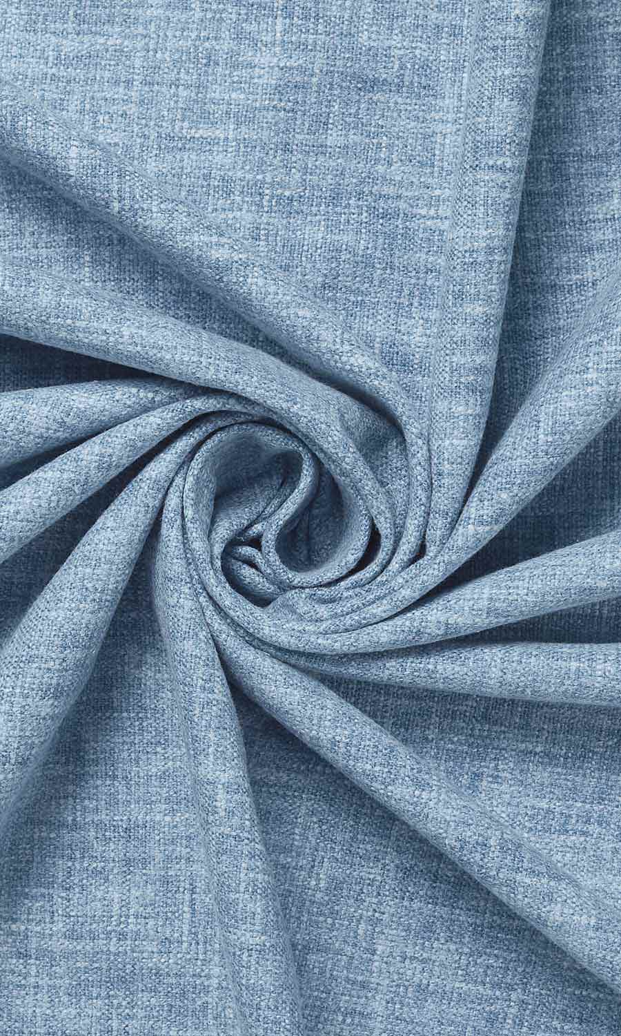 Cotton Blend Home Décor Fabric By the Yard (Blue)