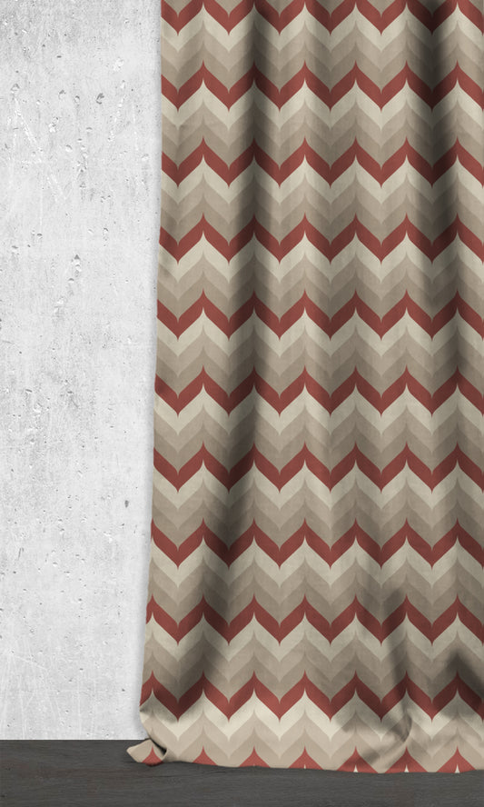 Dimout Shades (Red/ Beige/ Pale Grey)