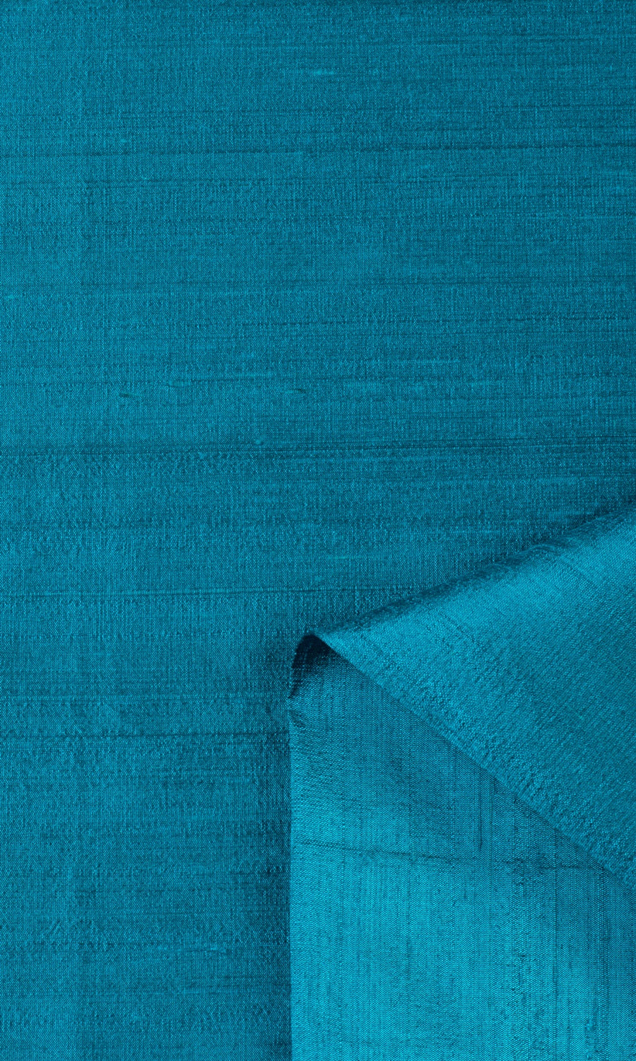 Dupioni Silk Fabric Material By the Yard (Teal Blue)