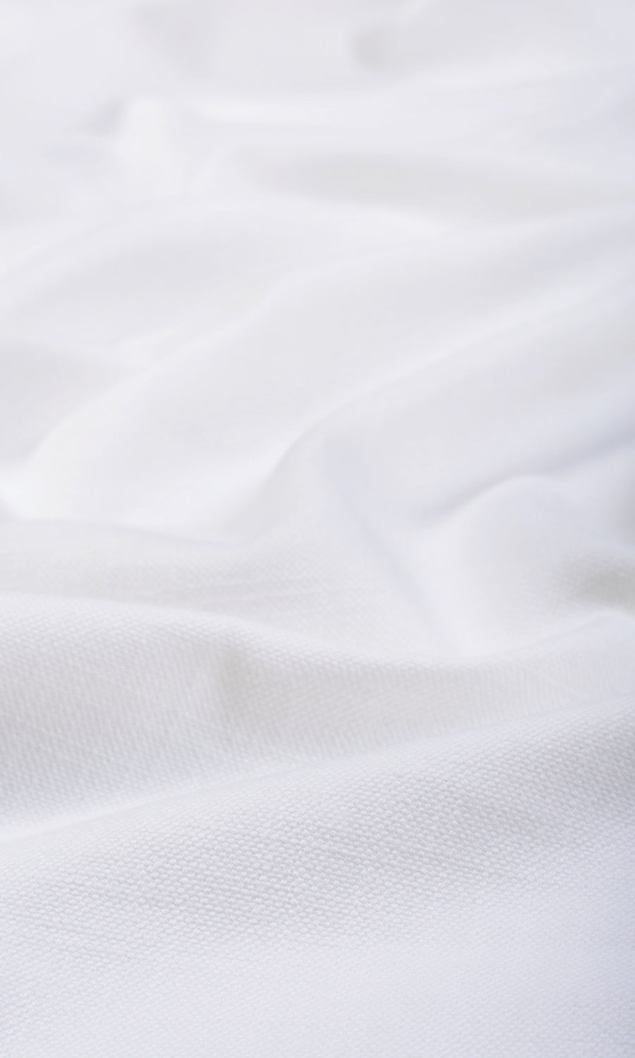 Solid Textured Window Treatments Fabric By the Yard (White)