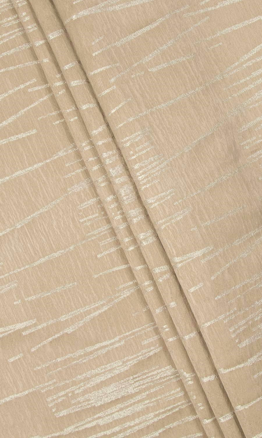 Abstract Patterned Home Décor Fabric Sample (Pink-Beige)