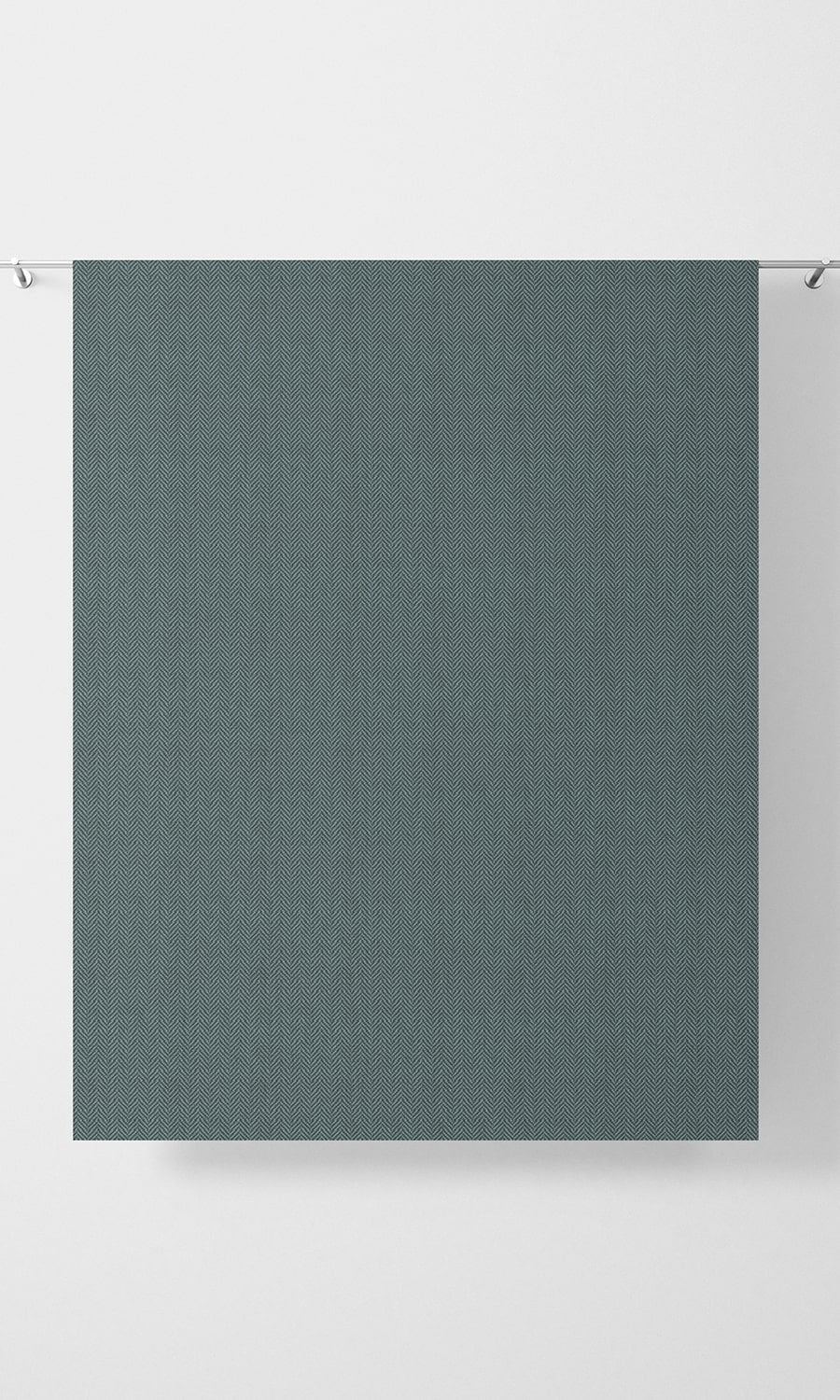 Herringbone Textured Free Fabric Material Sample (Blue)