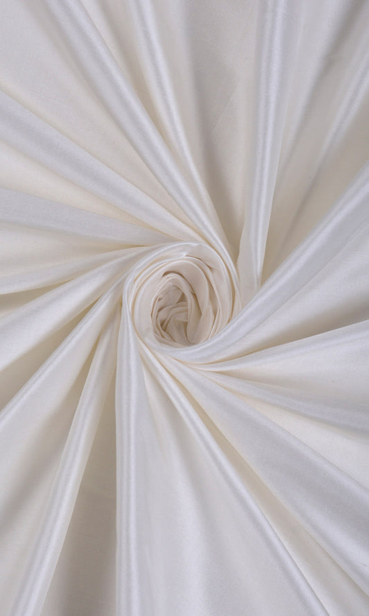 Shantung Silk Shades (White/ Ivory)