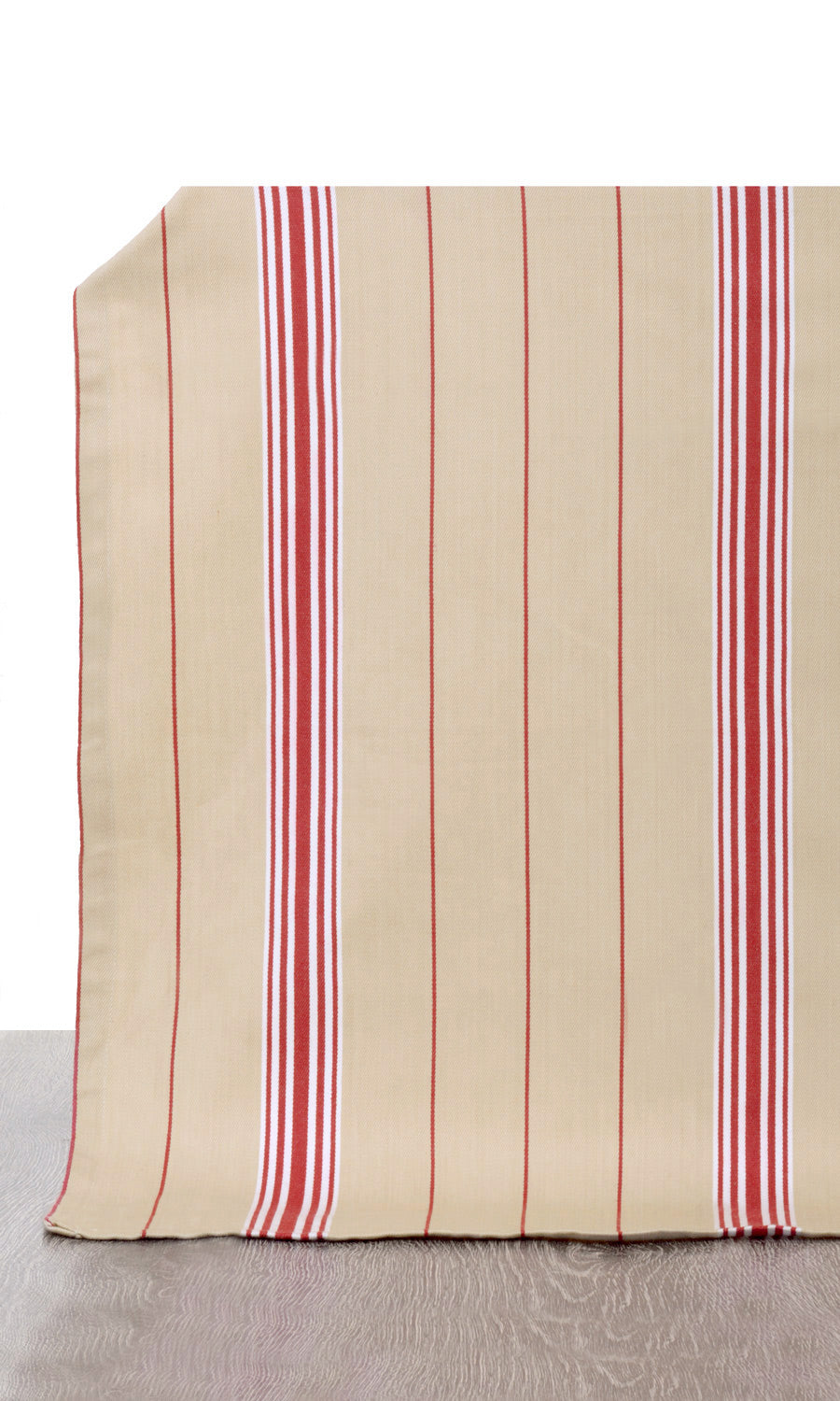 Cotton Fabric By the Yard for Curtains & Drapes (Brown/ Beige/ Red)