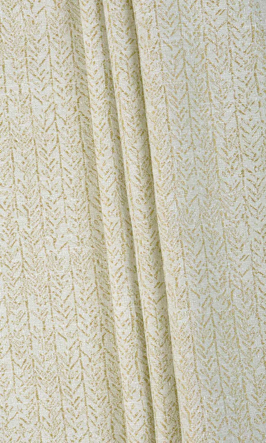 Herringbone Poly-Cotton Fabric Material By the Yard (Pale Green)