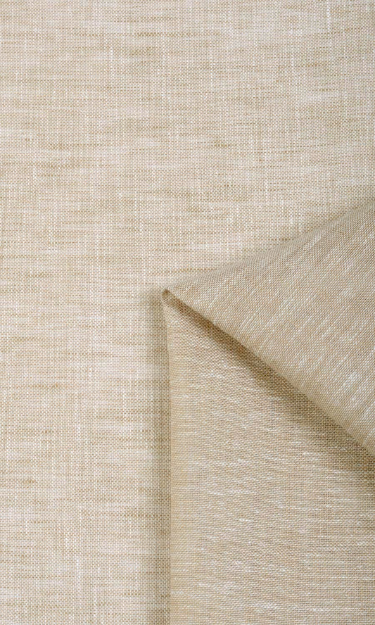 Sheer Linen Home Décor Fabric By the Yard (Beige)