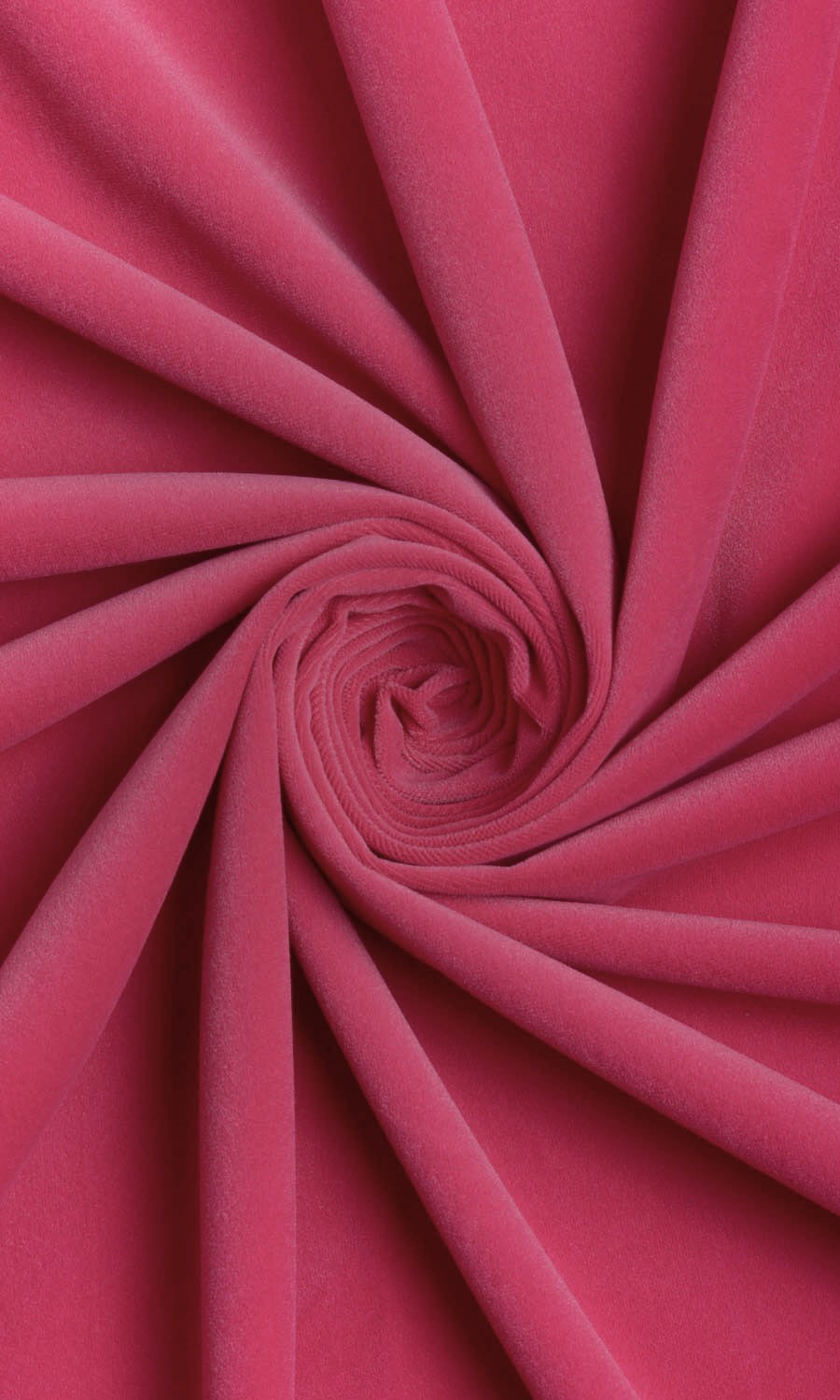 Velvet Home Décor Fabric By the Yard (Hot Pink)
