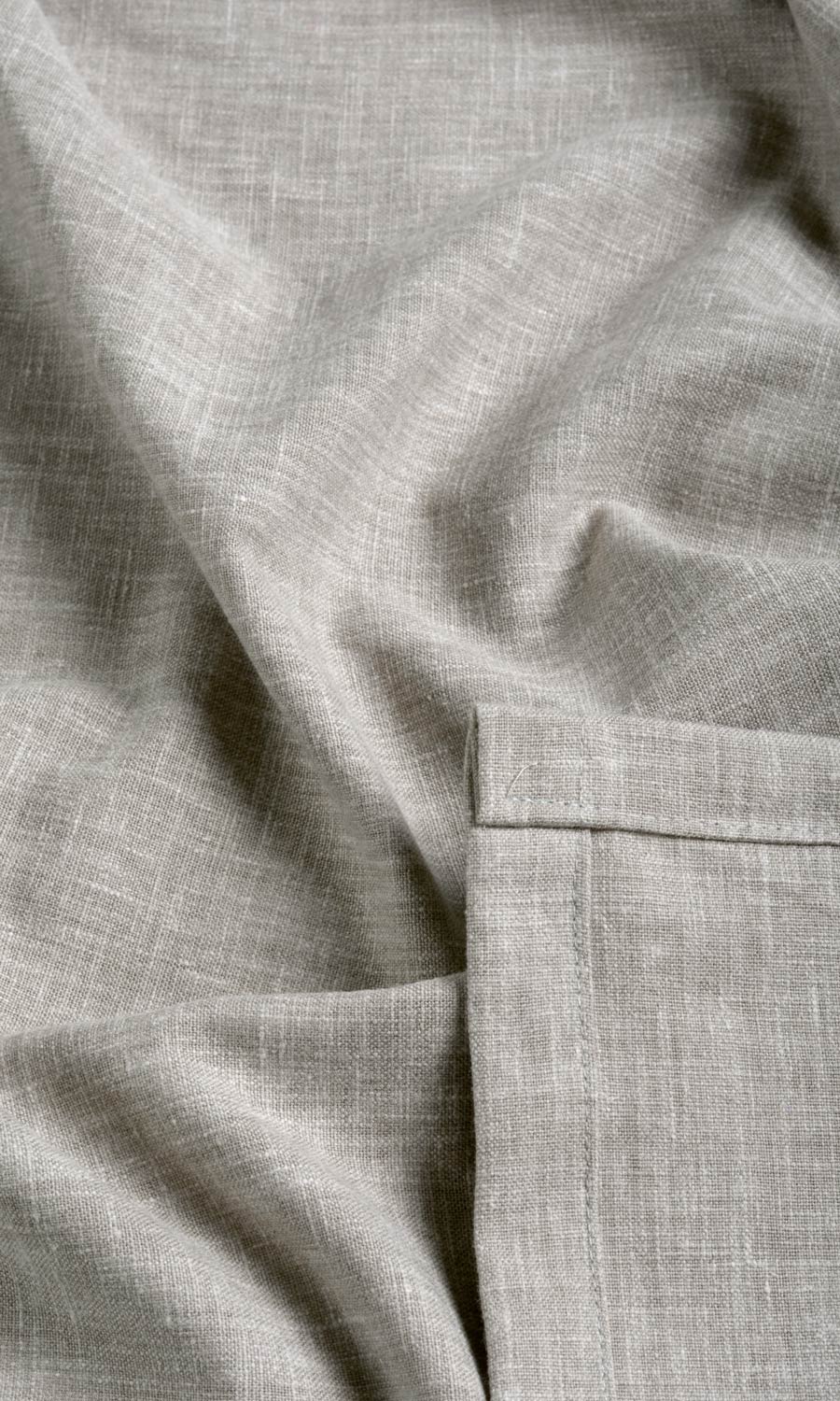 Poly-Cotton Blend Fabric Sample for Roman Blinds & Shades (Warm Grey)
