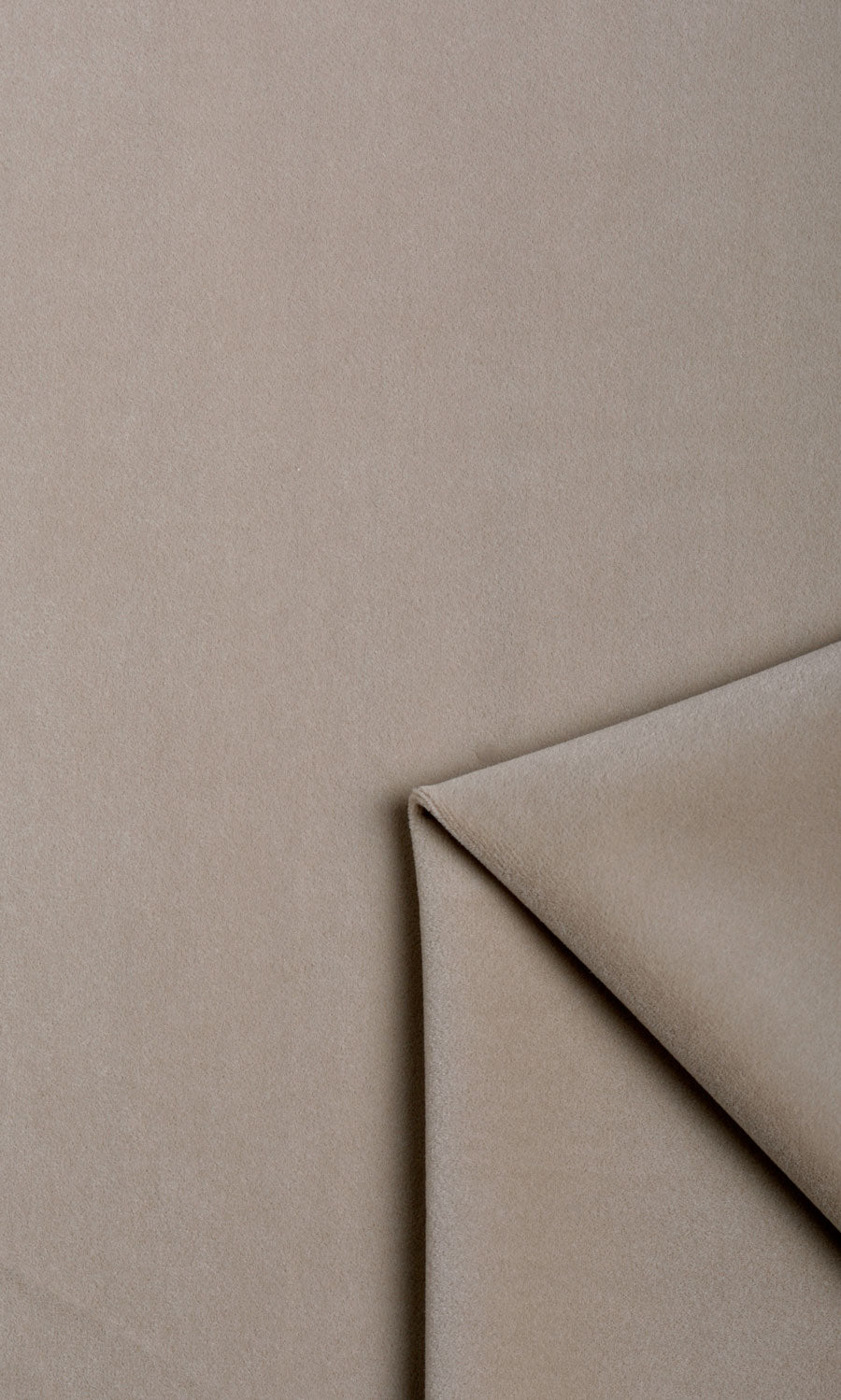 Velvet Window Treatments Fabric Sample (Taupe)