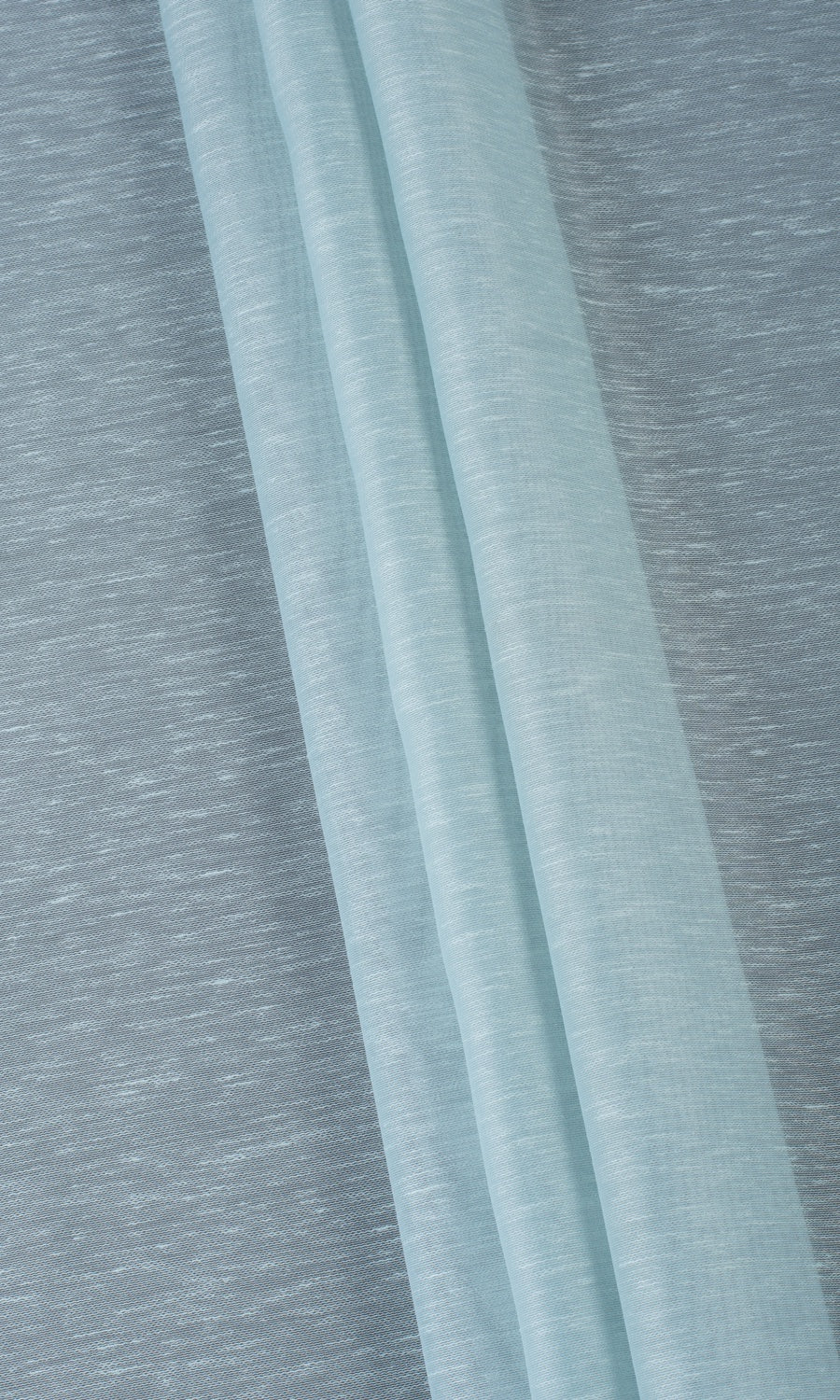 Textured Sheer/ Voile Home Textile Fabric Material By the Yard (Light Blue)