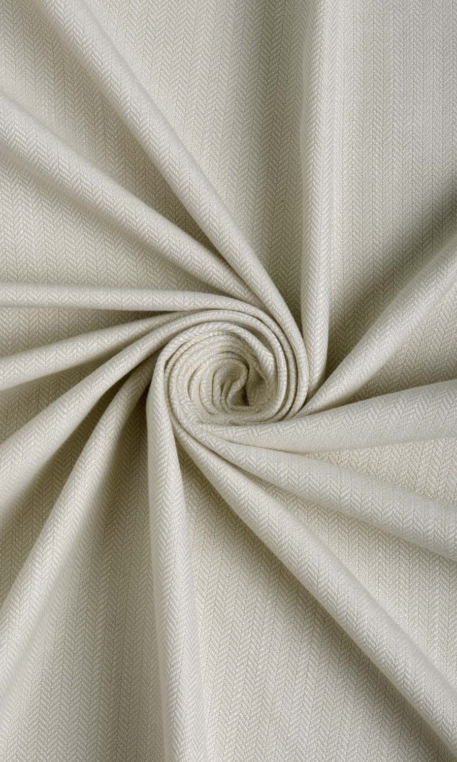 Herringbone Textured Home Décor Fabric By the Yard (Pale Grey)